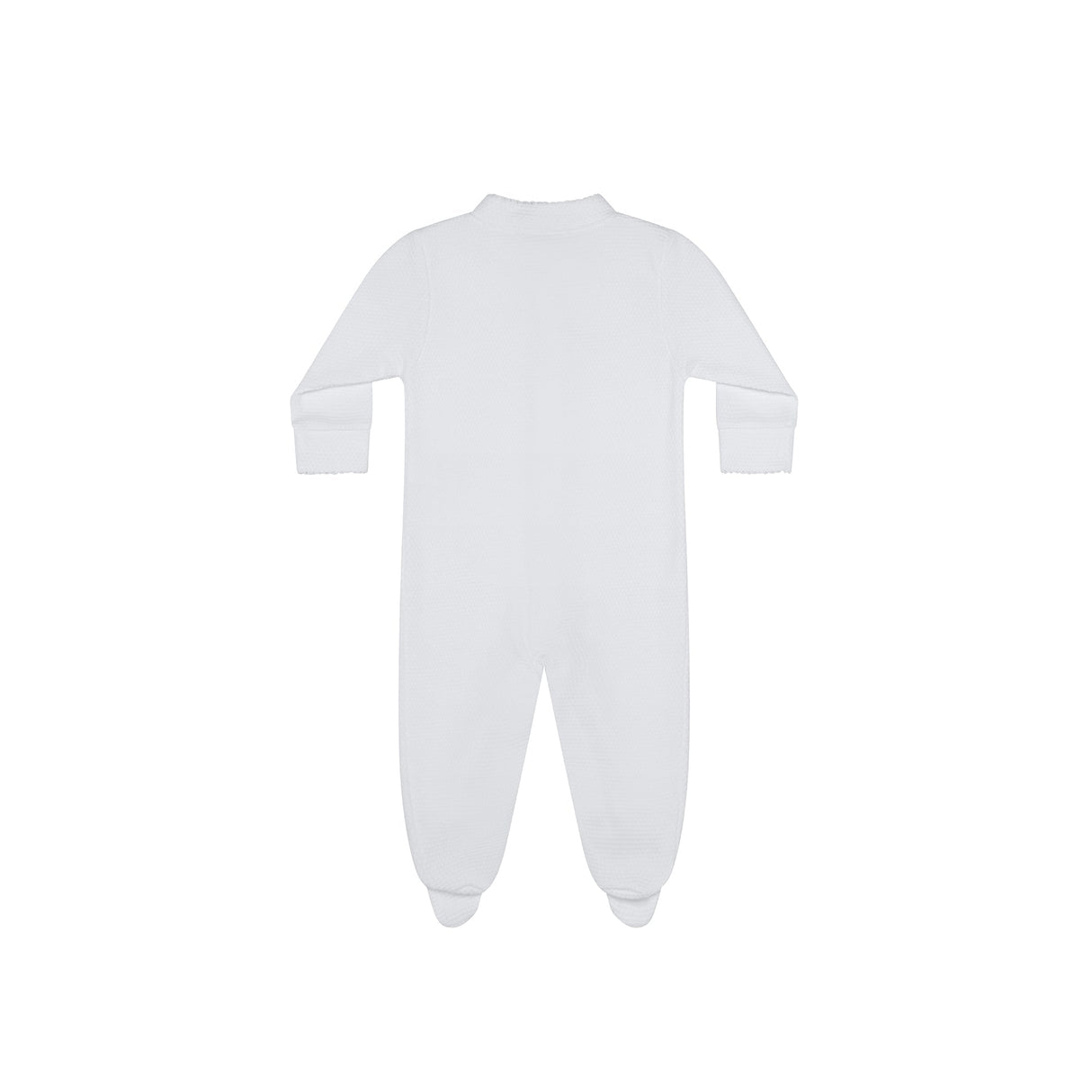 White Bubble Baby Footie - HoneyBug