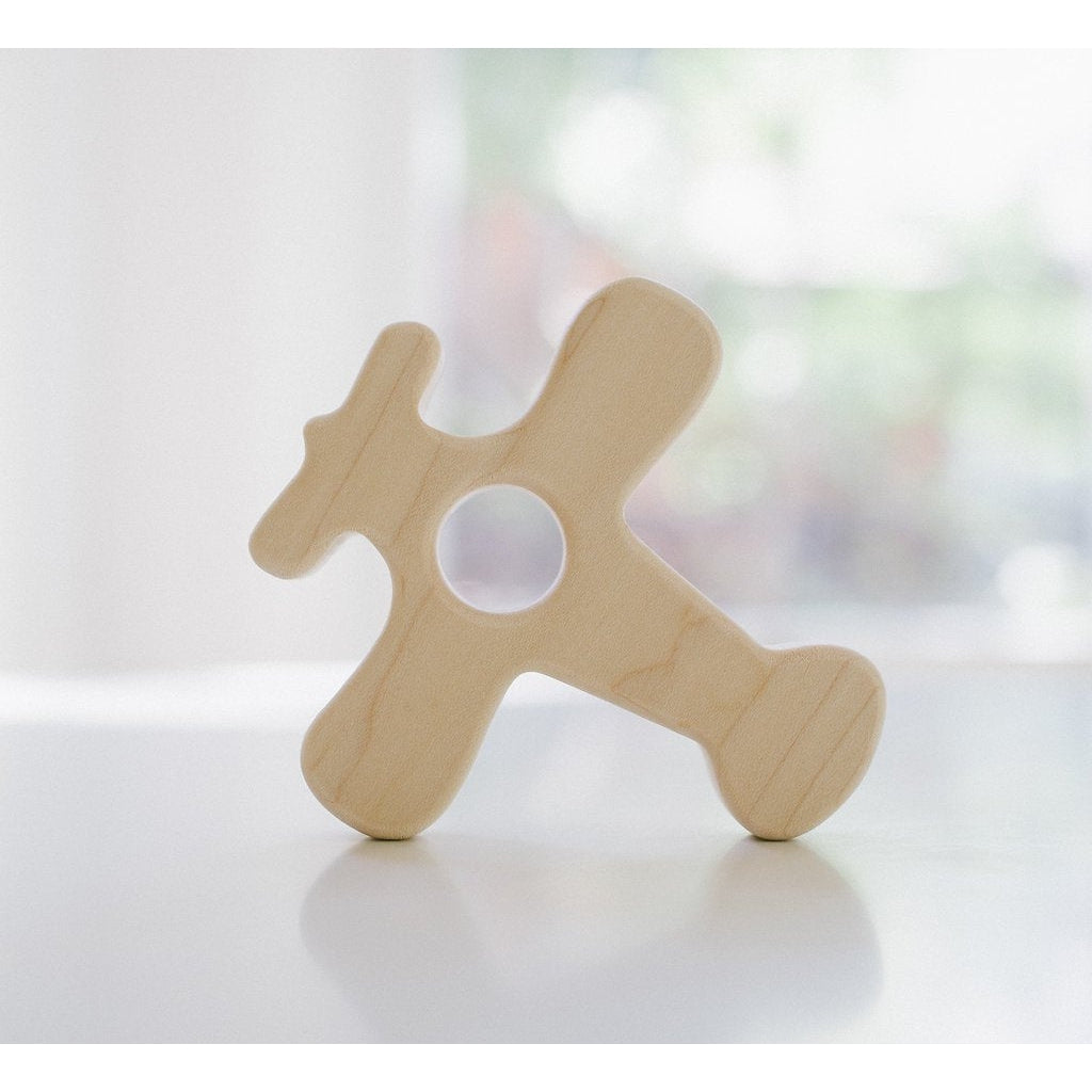 Airplane Wood Grasping Toy - HoneyBug