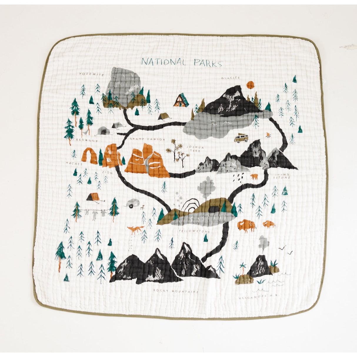 National Parks Quilt - HoneyBug