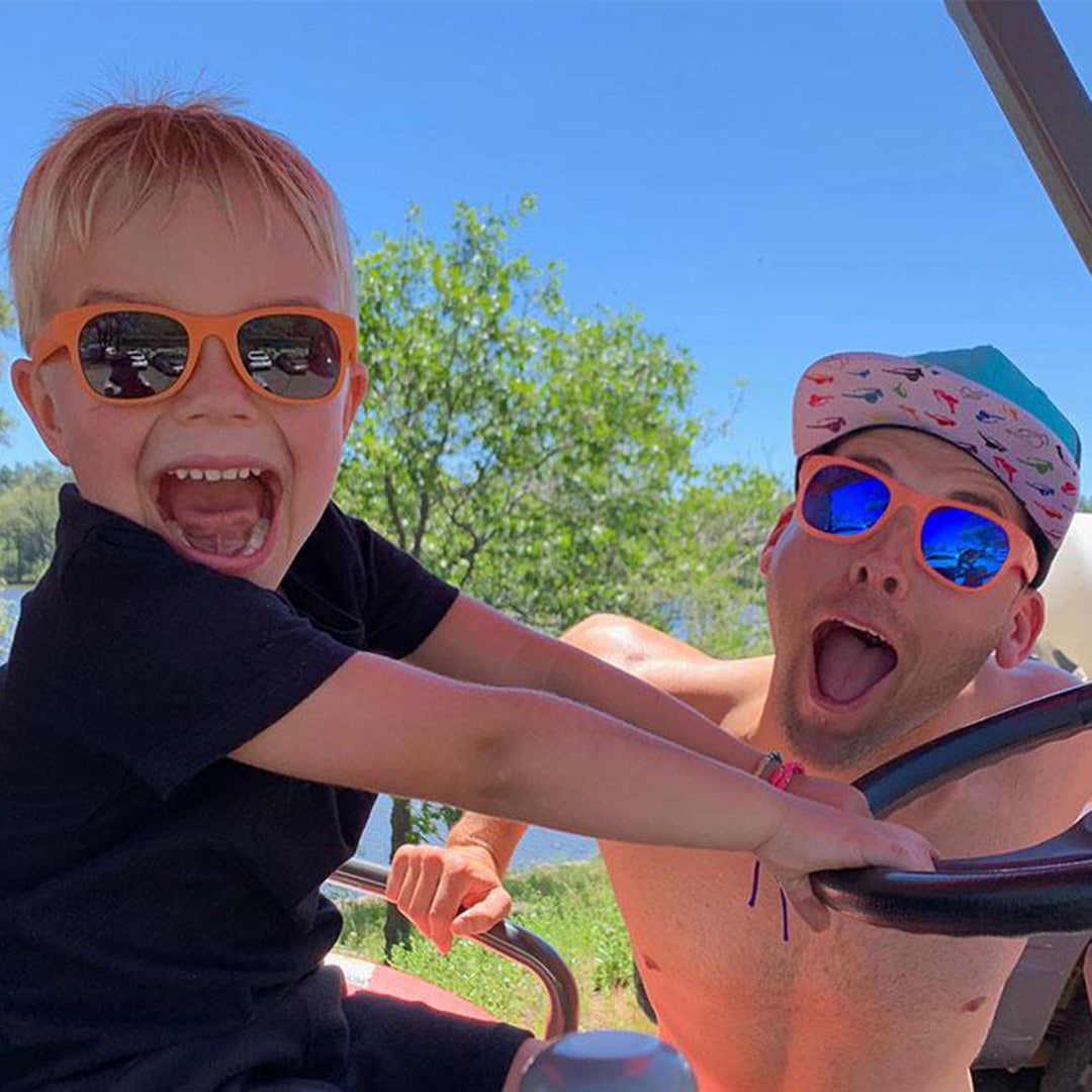 Bright Orange Shades | Adult - HoneyBug