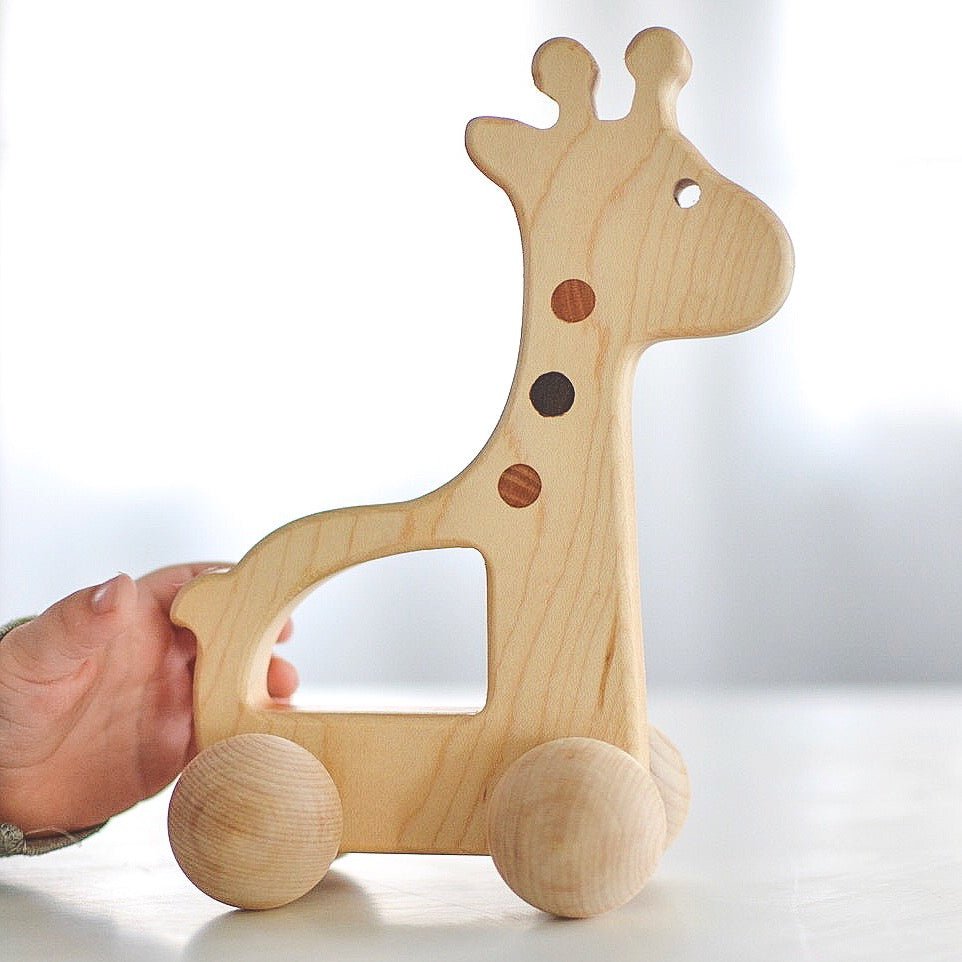 Giraffe Push Toy - HoneyBug