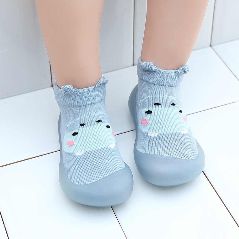 Baby Pet Sock Shoes - Monster Blue - HoneyBug