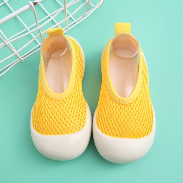 Baby First Walkers - Light Yellow - HoneyBug