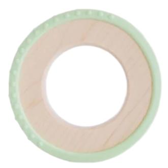 Silicone Wrapped Teether - HoneyBug