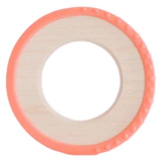 Silicone Wrapped Teether - HoneyBug
