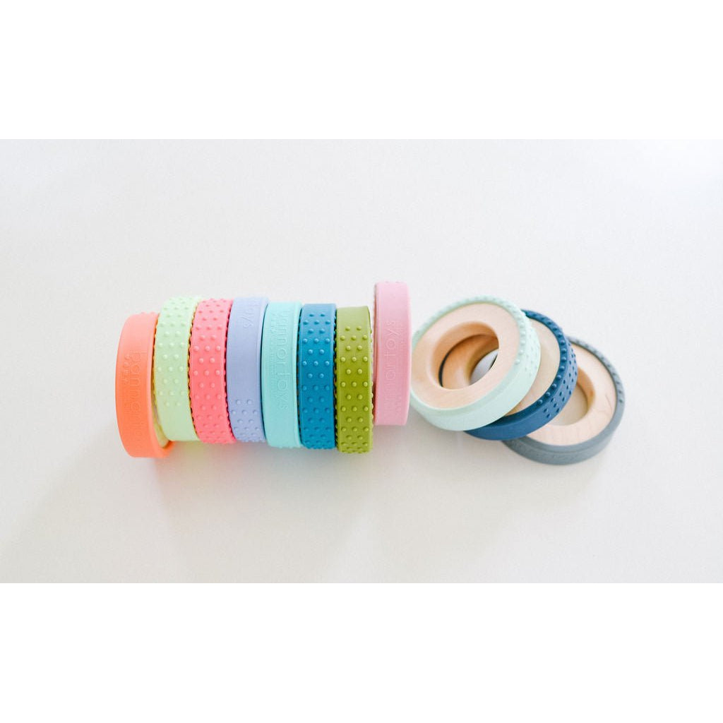 Silicone Wrapped Teether - HoneyBug