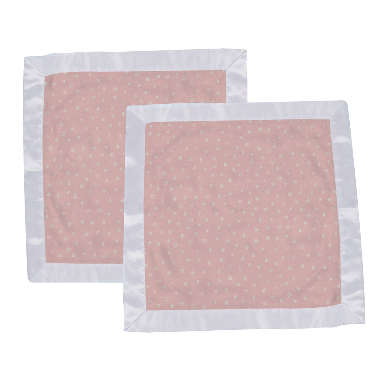 Pink Pearl Polka Dot Newcastle Blankie - HoneyBug