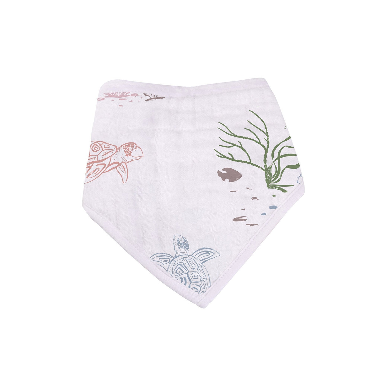 Under The Sea Bamboo Bandana Bib 4PK - HoneyBug