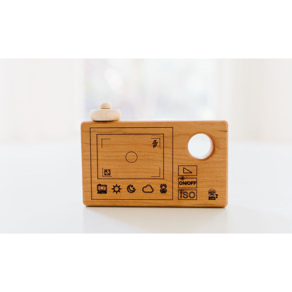 Wooden Toy Camera - HoneyBug