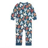 Bamboo Blend Kangaroo Romper - Squirrel Scurry