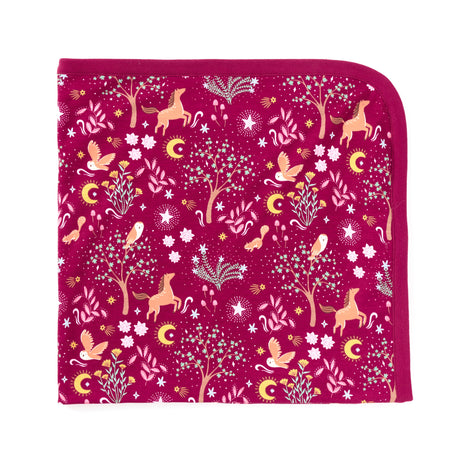 Bamboo Blend 2-ply Receiving Blanket - Woodland Dreams