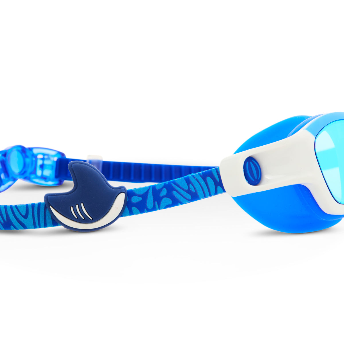 Oceanic Blue Short Fin Shark Boy Kids' Swim Goggles - HoneyBug 