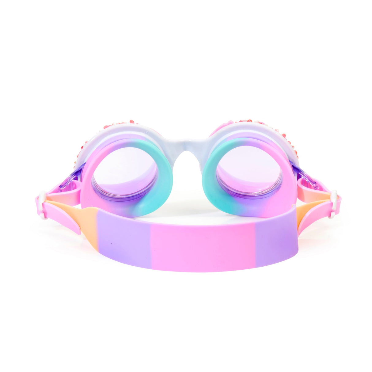 Blueberry Cupcake Sprinkle Kids' Swim Goggles - HoneyBug 