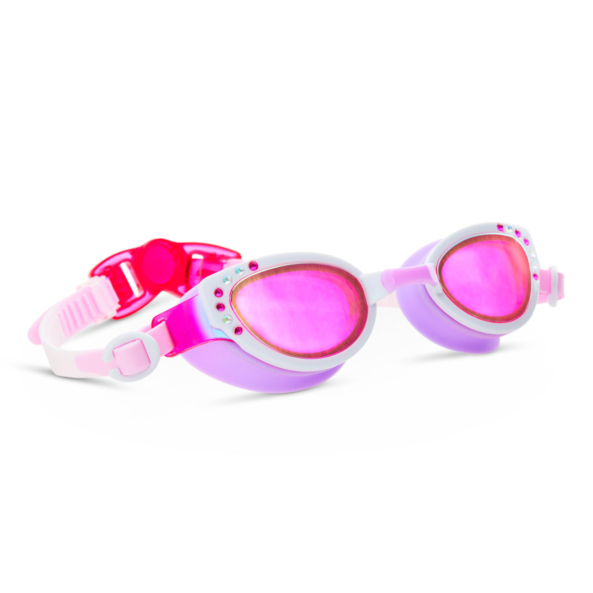 Miss Lux in Diamond Girl Kids' Swim Goggles - HoneyBug 