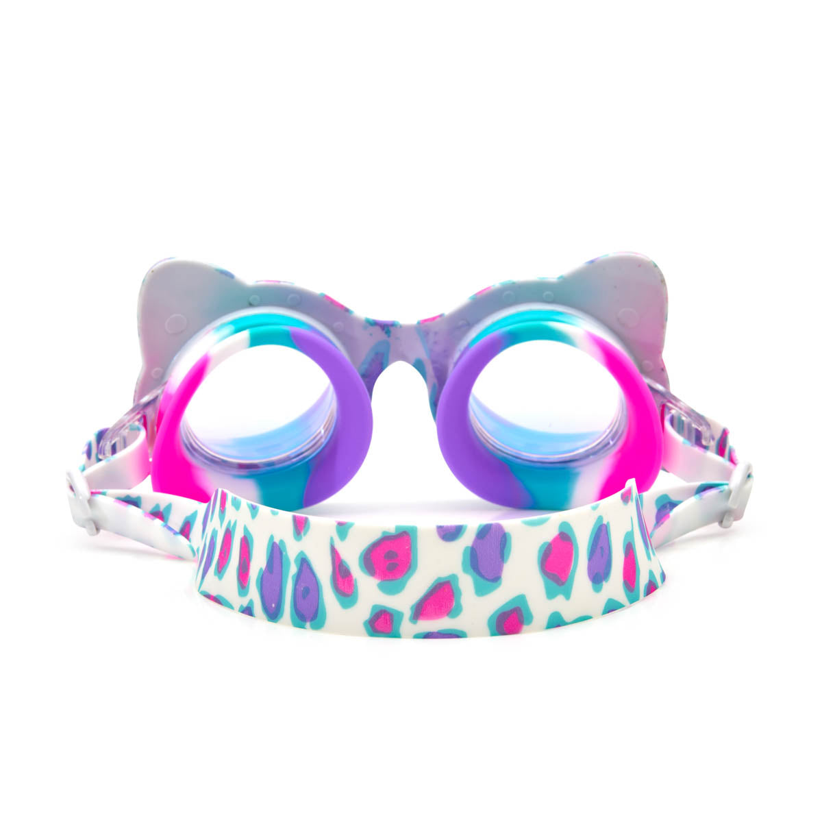 Purple Patches Savvy Cat Kids' Swim Goggles - HoneyBug 