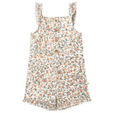 Organic Flutter Jumpsuit - Magnolia - HoneyBug 