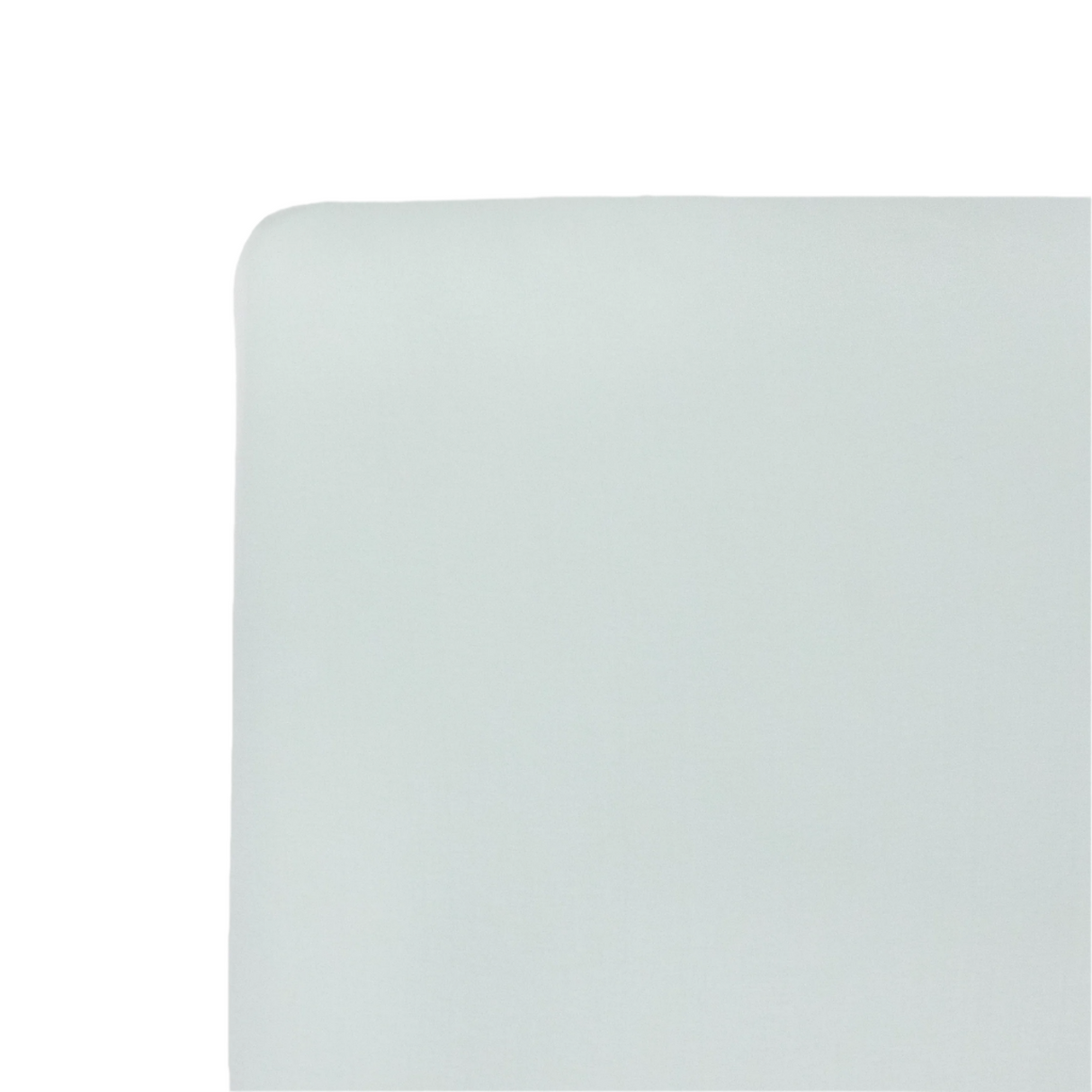 Stretch Knit Crib Sheet - Frost Green - HoneyBug 