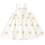 Organic Tie Back Strap Dress - Summer Sun - HoneyBug 