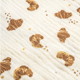 Organic Raglan Shirt & Shorts Set - Croissant - HoneyBug 