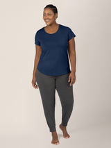 Everyday Nursing & Maternity T-shirt | Navy - HoneyBug 