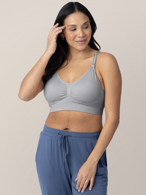 Simply Sublime® Nursing Bra | Grey - HoneyBug 
