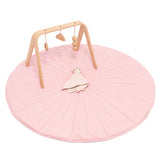 Galah/Sparrow - Linen Quilted Playmat - HoneyBug 