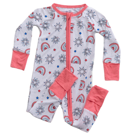 Porter in the USA Dream Romper - HoneyBug 