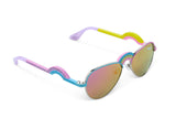 Rising Rainbow Ibiza Beach Kids' Sunglasses - HoneyBug 