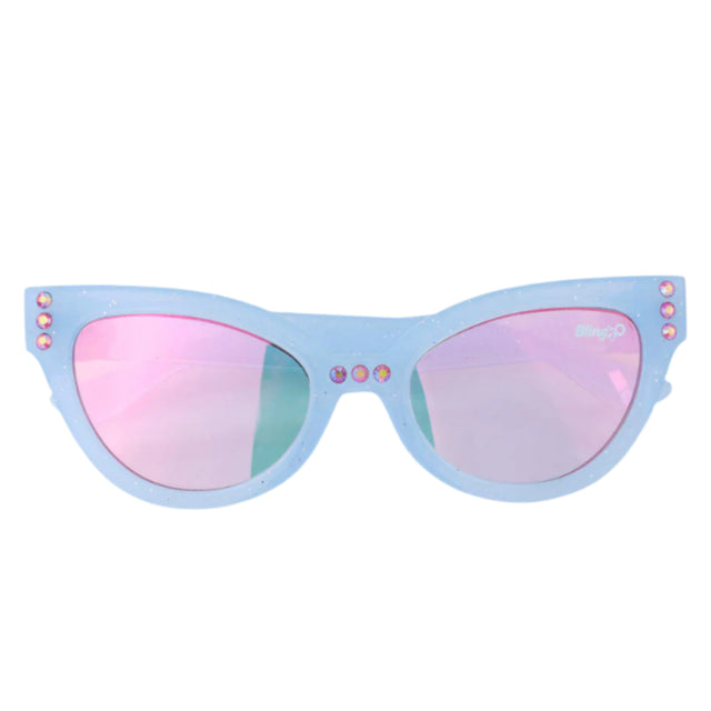 Bay Blue Malibu Beach Kids' Sunglasses - HoneyBug 
