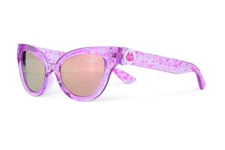 Misty Magenta Malibu Beach Kids' Sunglasses - HoneyBug 