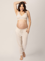 Sublime® Adjustable Crossover Nursing & Lounge Bra | Stone - HoneyBug 