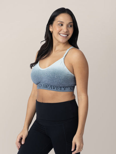 Sublime® Nursing Sports Bra | Ombre Storm - HoneyBug 