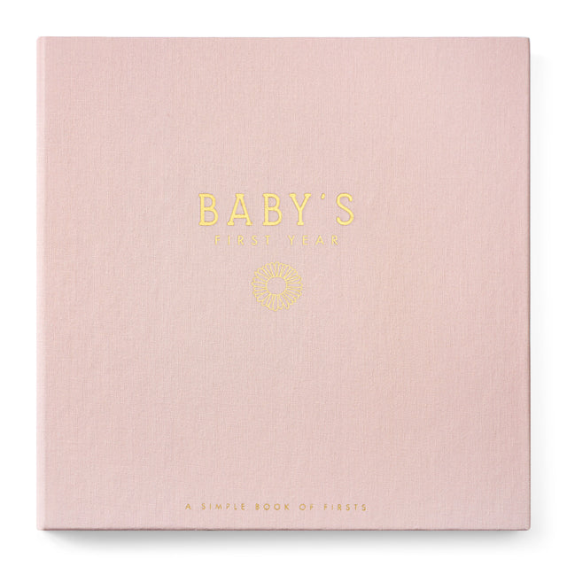 Wildflower Meadow Luxury Memory Baby Book - HoneyBug 
