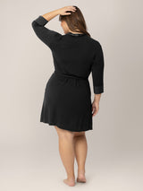 Emmaline Robe | Black - HoneyBug 