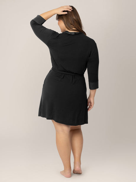 Emmaline Robe | Black - HoneyBug 