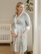 Emmaline Robe | Grey - HoneyBug 