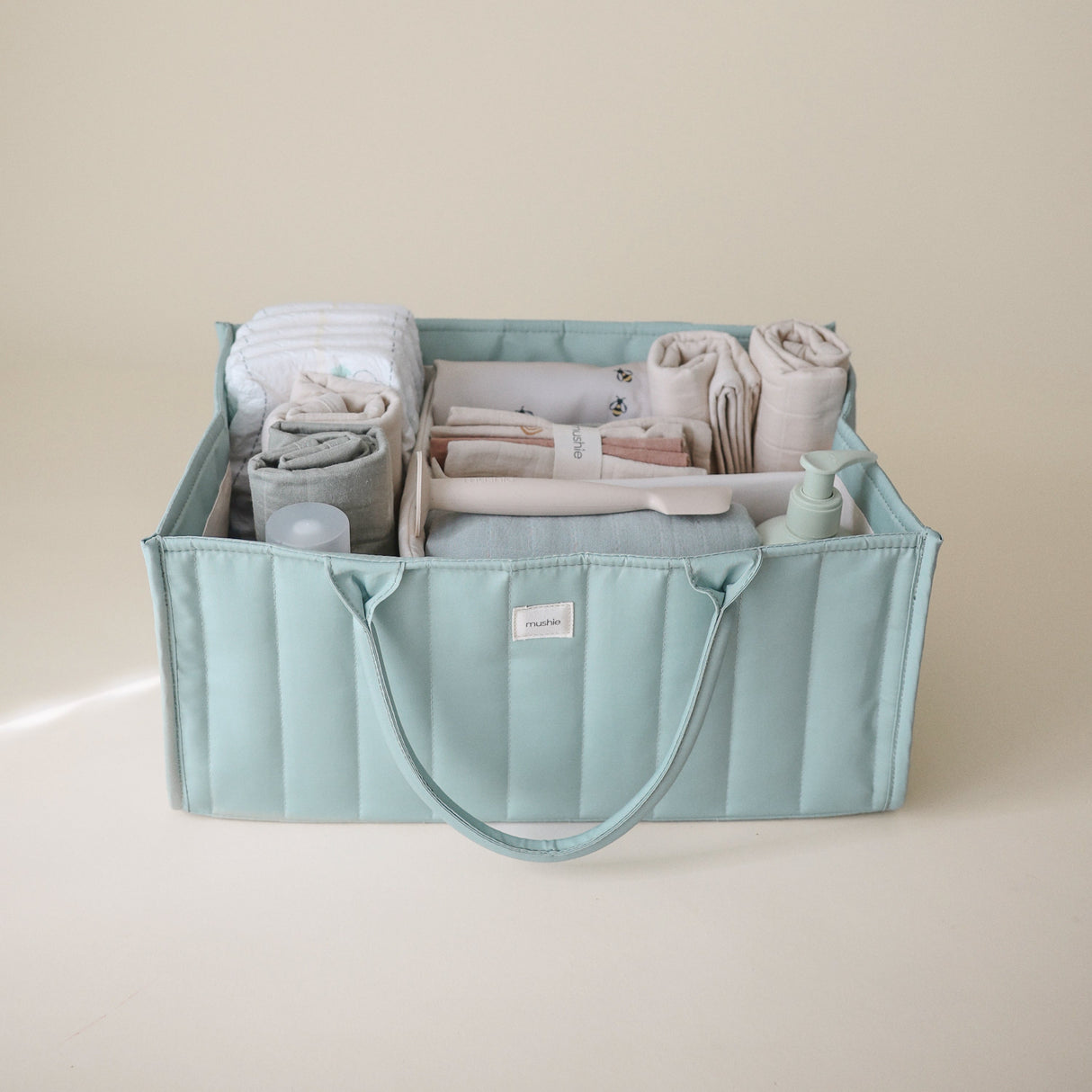 Diaper Caddy - Roman Green