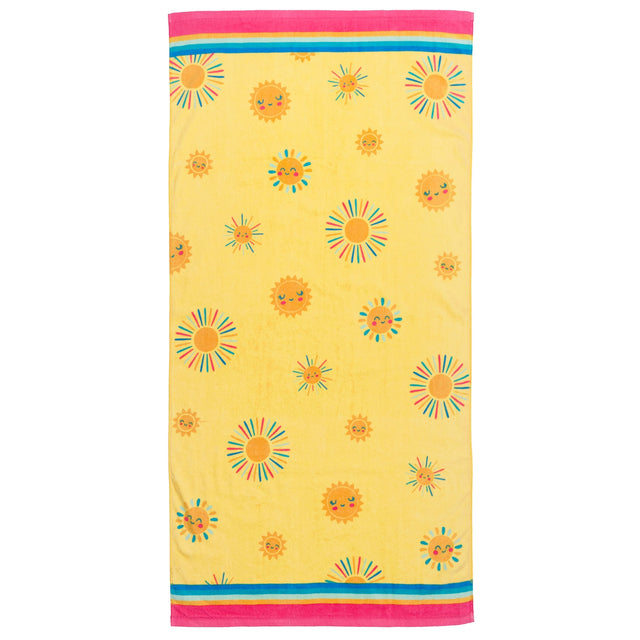 Beach and Bath Towel - Sunshine - HoneyBug 