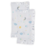 2-pack Muslin Security Blankets - Dreamland - HoneyBug 