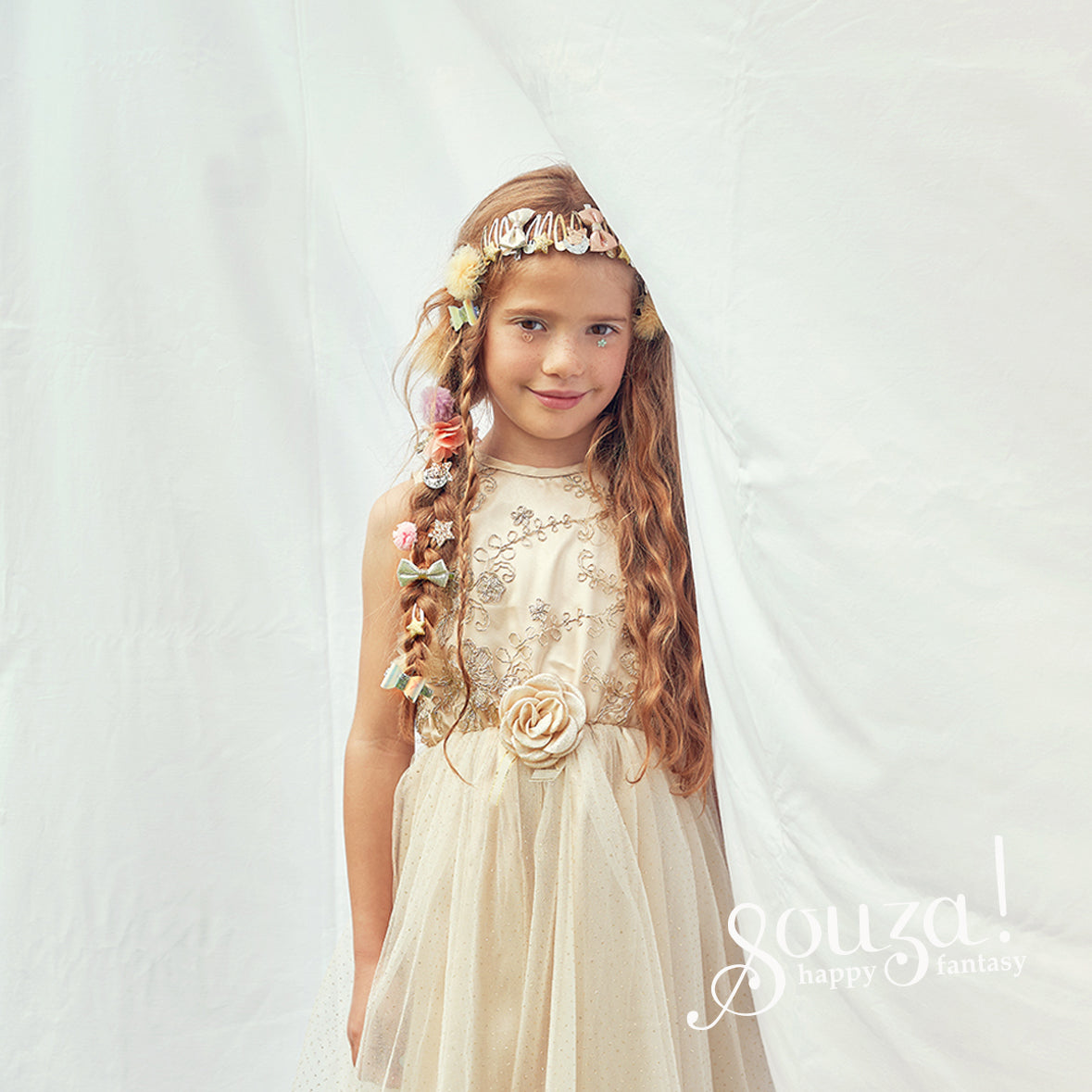 Noraline Fancy Dress - Special Event Apparel for Girls (3 sizes)
