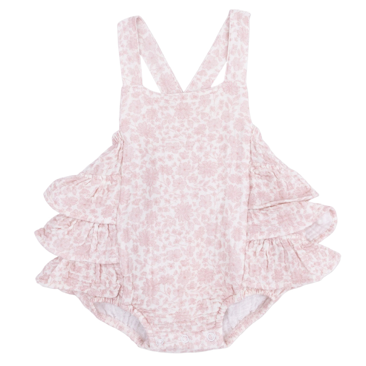 Harper Floral - Ruffle Sunsuit