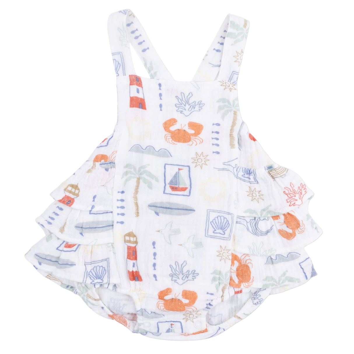 Club Mediterranean - Ruffle Sunsuit