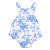 Dream Cottage Floral - Ruffle Sunsuit