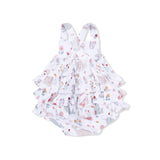 Garden Sea Creatures - Ruffle Sunsuit