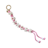 F CANCER ♡ bag charm for Breast Cancer Awareness