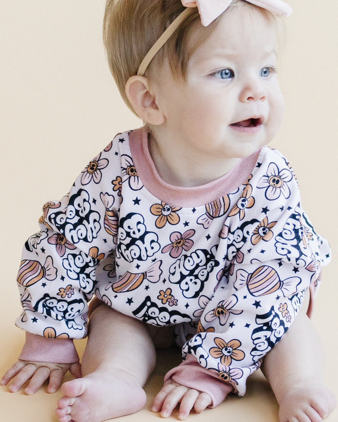 Bubble Romper | Hey Boo - HoneyBug 
