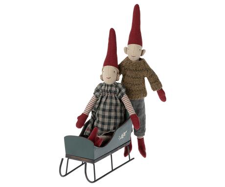 Sleigh, Mini - Green - HoneyBug 