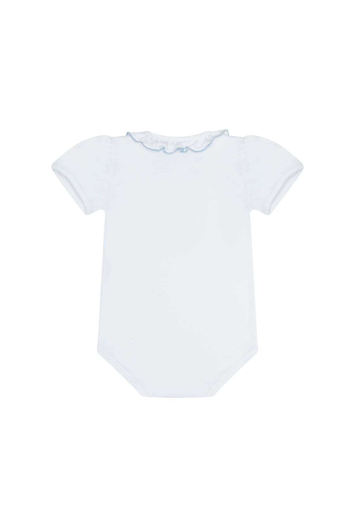 Ruffle Short Sleeve Onesie - HoneyBug 