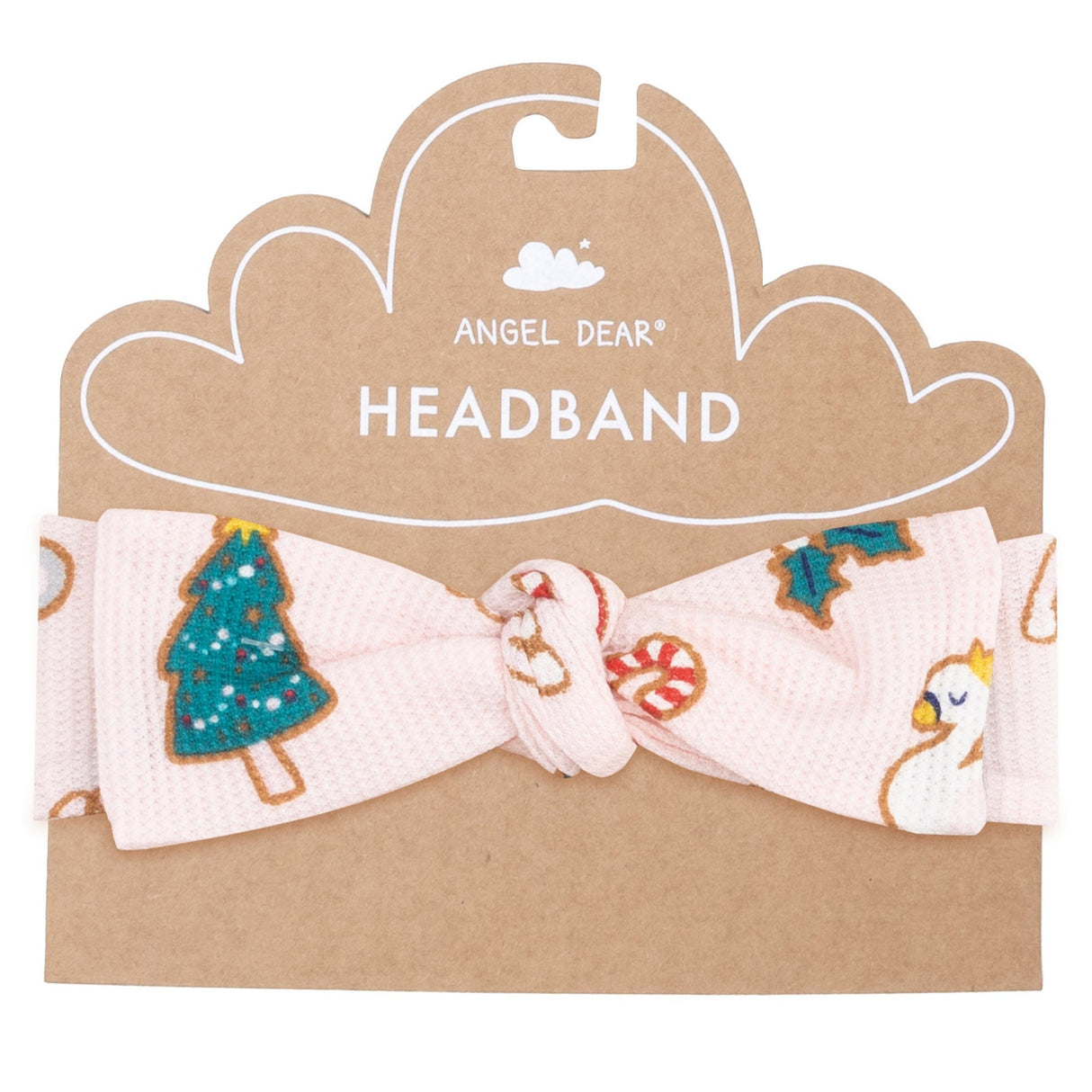 Headband - Sugar Plum Fairy Christmas Cookie  Pink