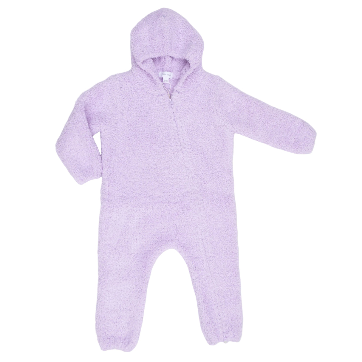 Chenille - Lavender Hooded Romper